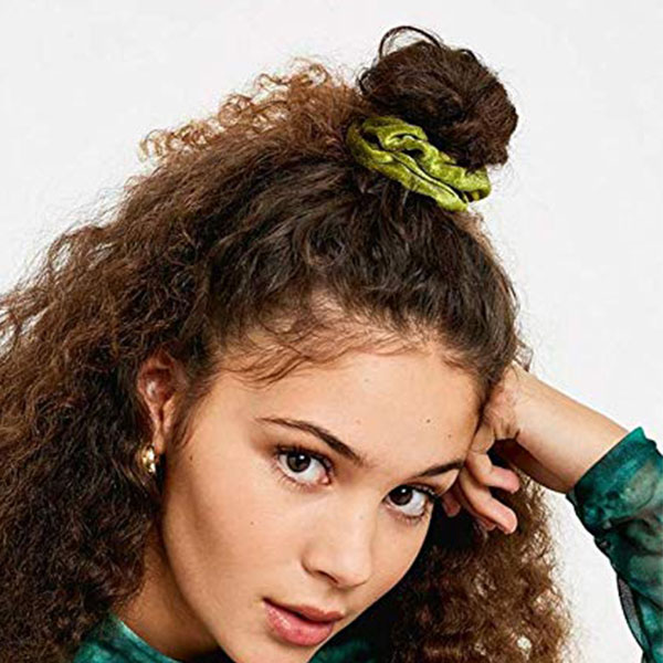 45 Pcs Hair Scrunchies Velvet Elastics Hair Bands Scrunchy Hair Ties Ropes Scrunchie for Women Girls Hair Accessories Scrunchies - Great Gift for Holiday Seasons